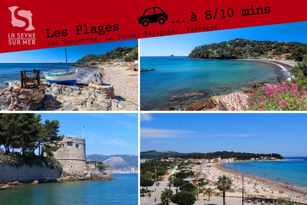 L'Aparte H24,Cosy,Port,Plage,Wifi,Netflix La Seyne-sur-Mer Exterior foto